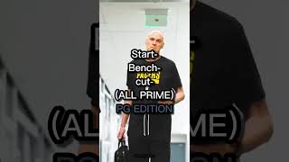 SUBSCRIBE FOR MORE NBA CONTENT!! START BENCH CUT PG EDITION #nba #basketball #sports #nbaedits
