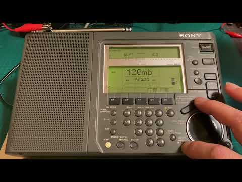 SONY ICF-SW77 FM/MW/SW Radio Receiver