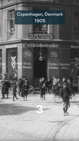 Copenhagen 119 years ago in color ❤️