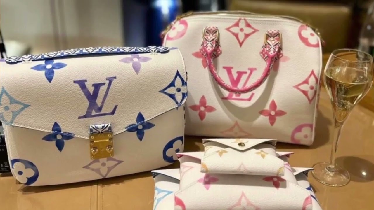 LOUIS VUITTON BY THE POOL gradient collection 2023. -Closer look