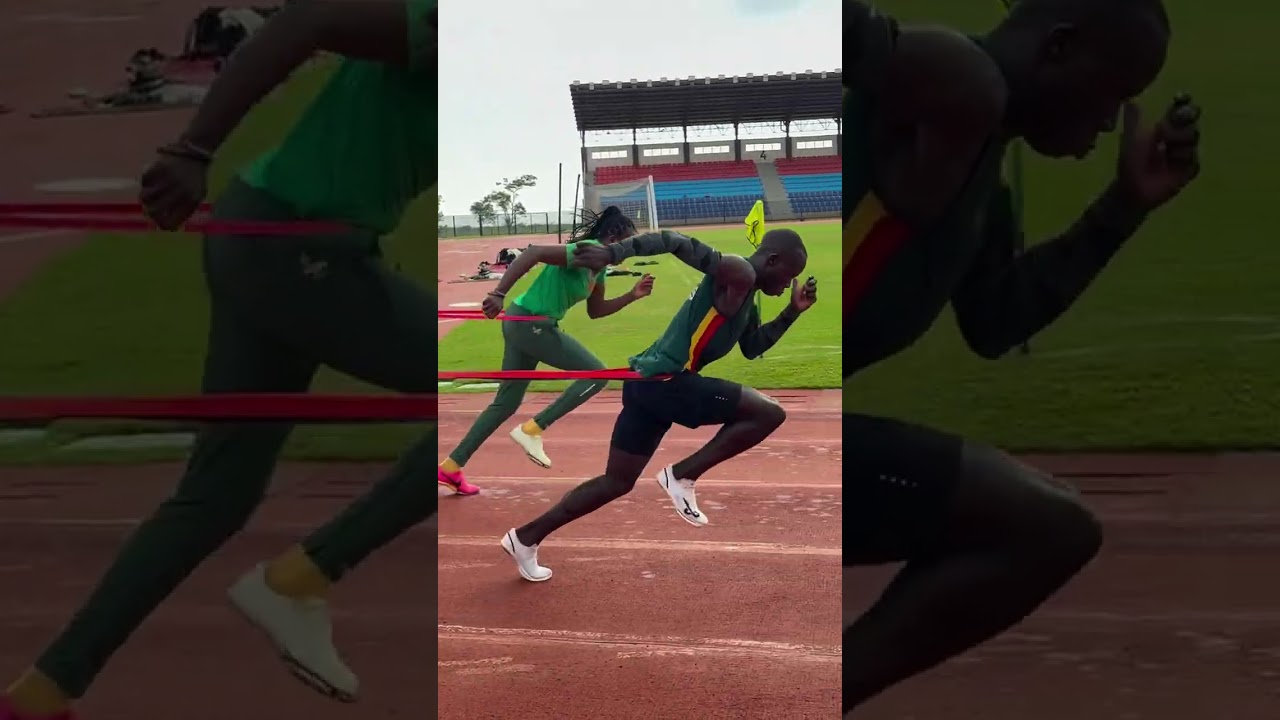 block start hard work track and field world athletes ranning world champion legend