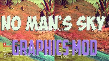 No Man`s Sky Graphics mod Ultra crisp and sharp realistic Graphics mod - SweetFX / Reshade