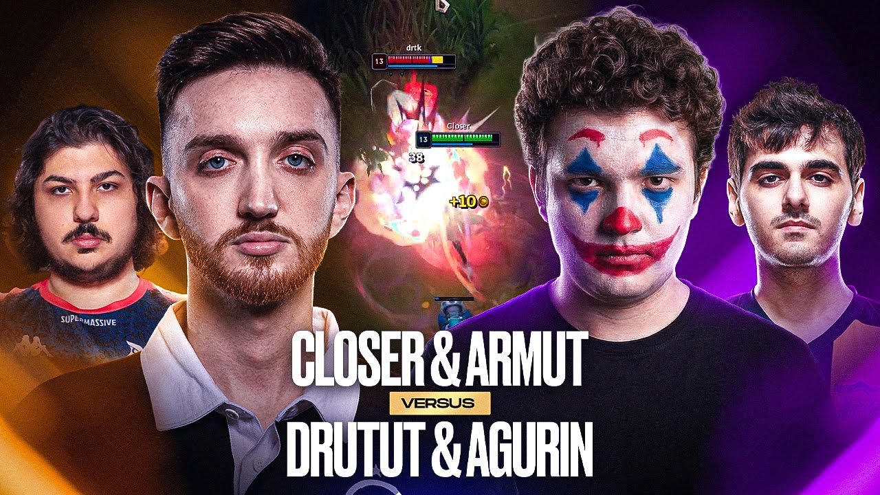 CLOSER & ARMUT VS AGURIN & DRUTUTT(EFSANE MAÇ!)