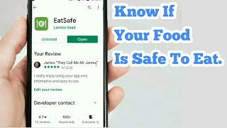 Eat Safe App Review And Tutorial *** Scan Foods Before You Buy To Know If It's Healthy*** screenshot 2