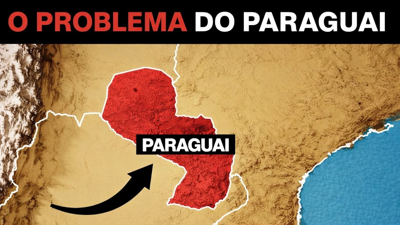Por que o Paraguai tem a Pior Geografia da América do Sul