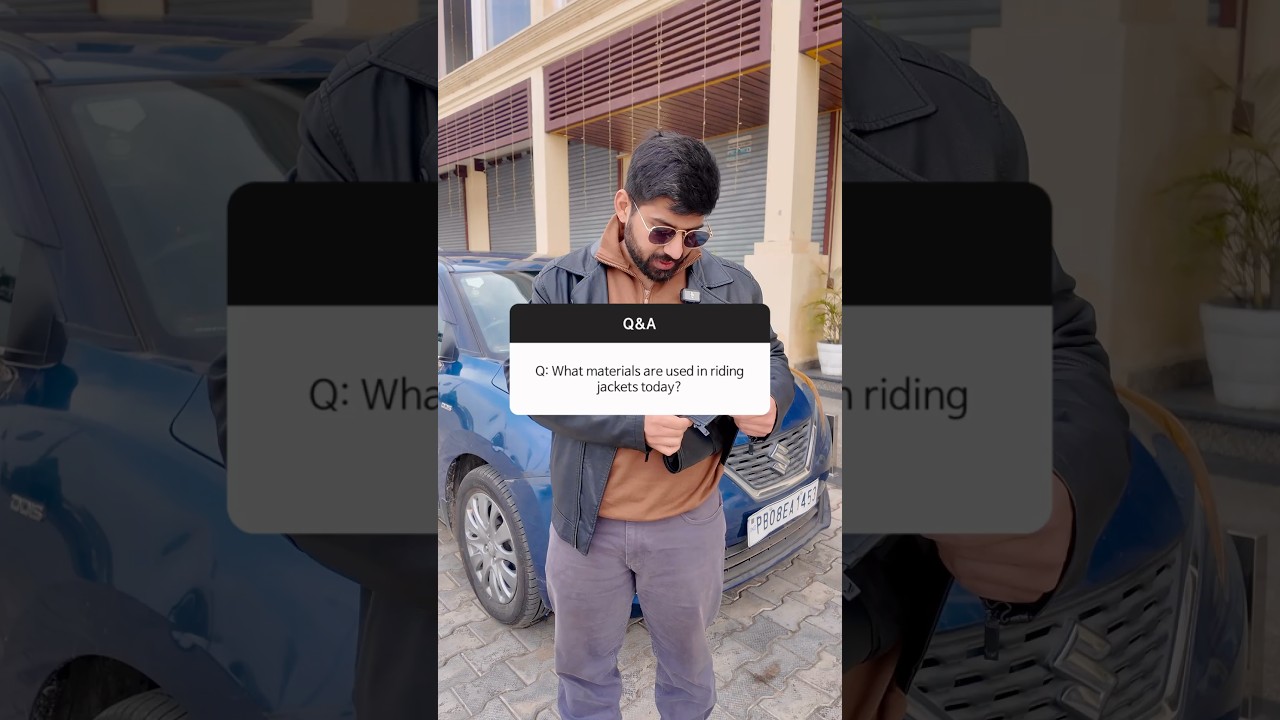 Q: What materials are used in riding jackets today? | Rajat Dhamija | Muscle with Machine 