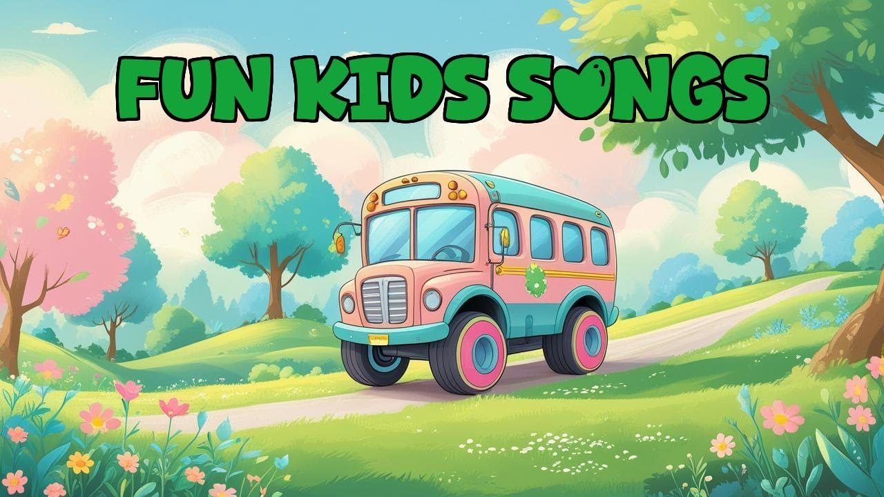 Sing, Spin & Roll 🚌✨ | Wheels on the Bus Song