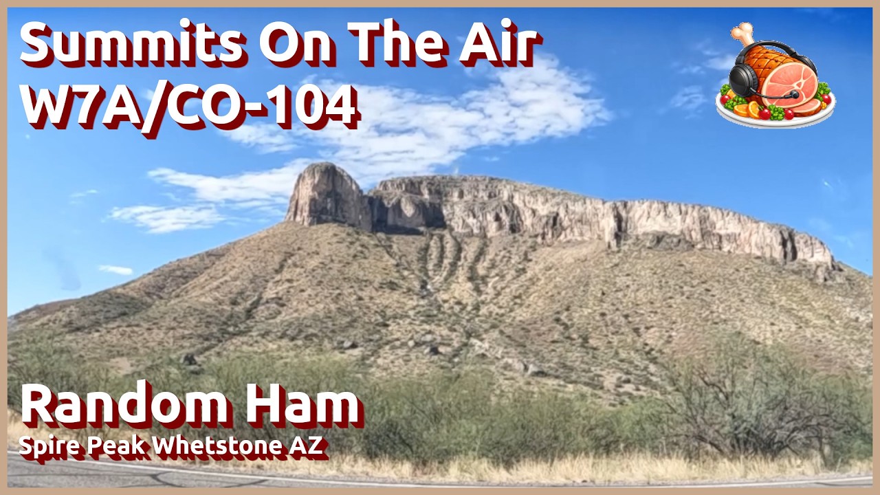 SOTA W7A/CO-104 Spire Peak Whetstone AZ