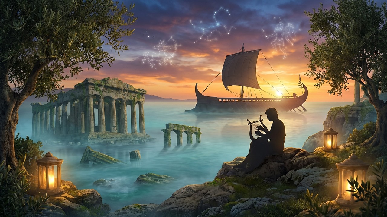 The Odyssey Music – Forgotten Myths | Ancient Greek Ambient for Deep Sleep, Meditation & Relaxation