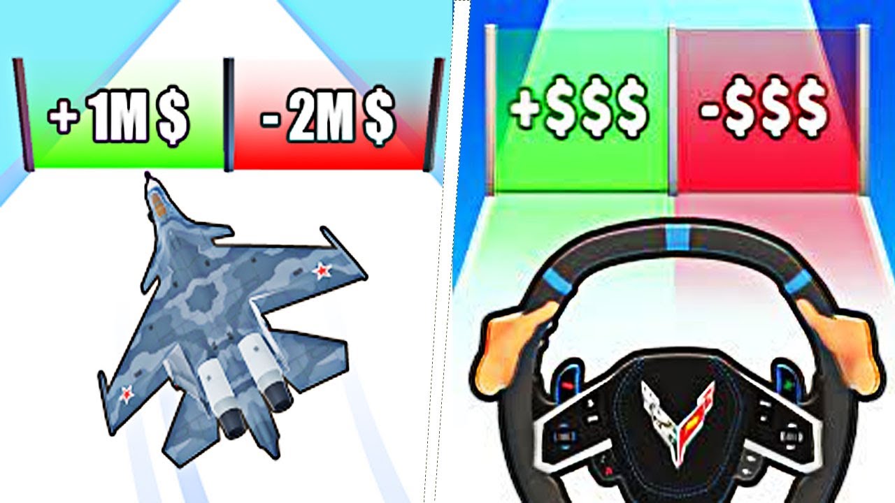 Steering Wheel Evolution| Plane Evolution-All Level Game play Android,IOS -NEW APK UPDATE