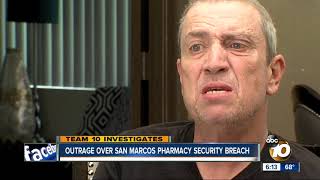 Outrage over San Marcos pharmacy security breach
