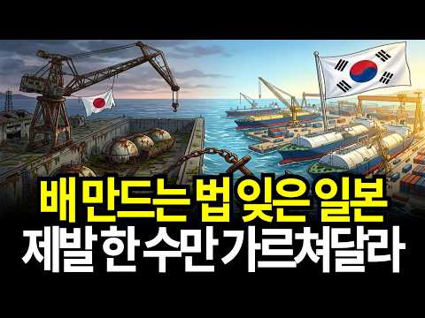 한떄 세계 1위였던 일본 조선업이 한국에 LNG운반선 건조 손 벌린 이유