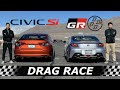 2022 Honda Civic Si vs Toyota GR86 // DRAG & ROLL RACE