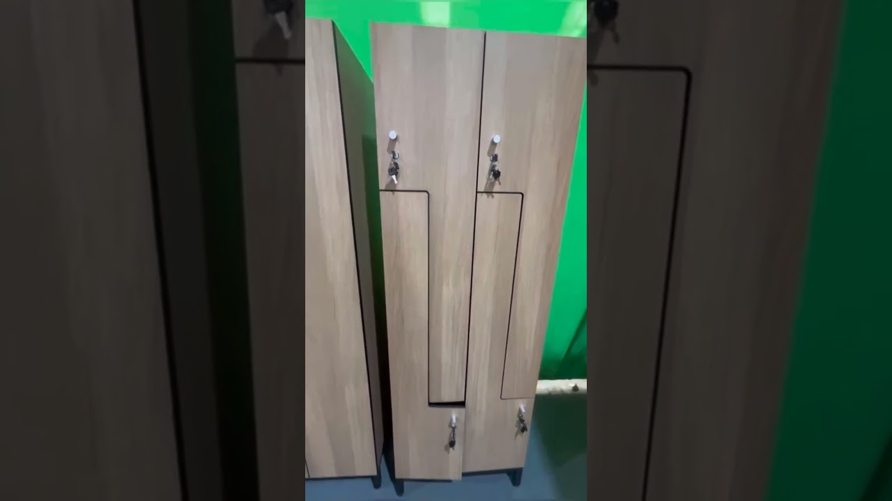 HPL Lockers with Steel Frame | Factory Assembled Showcase  