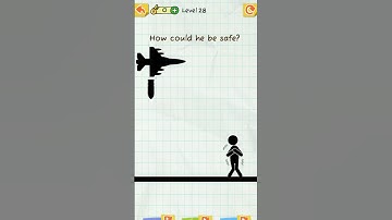 DRAW 2 SAVE STICKMAN PUZZLE LEVEL=28#games#allinonegaming#art#drawing#shortsfeed#funny#comedy