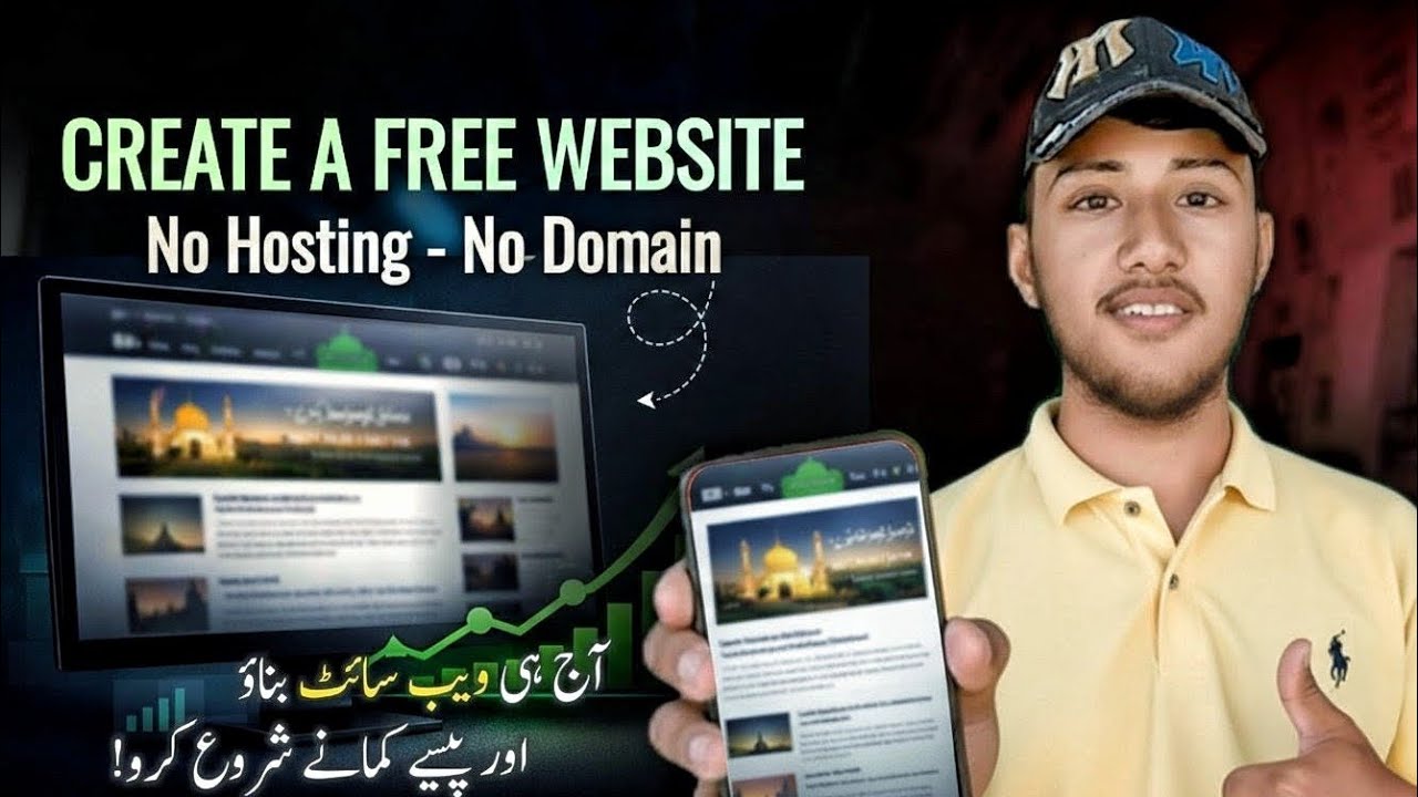 How to Create a Free Website Without Domain or Hosting | Step-by-Step 2026 (For Beginners)
