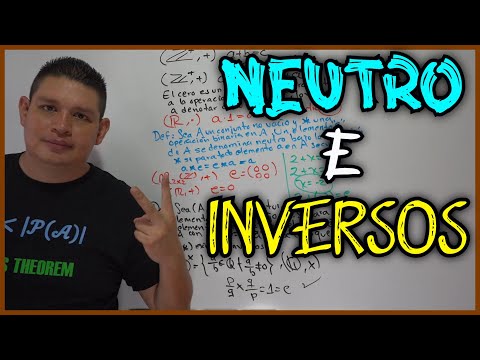 Álgebra Superior (GRUPOS) 12.- Elemento Neutro e Inversos