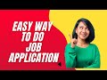Easy Way to Write a Job Application | Class 12 CBSE | Step-by-Step Guide