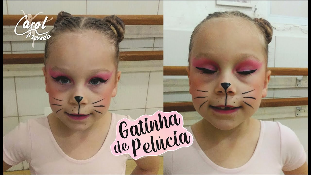 Maquiagem - Gatinha de Pelúcia - YouTube