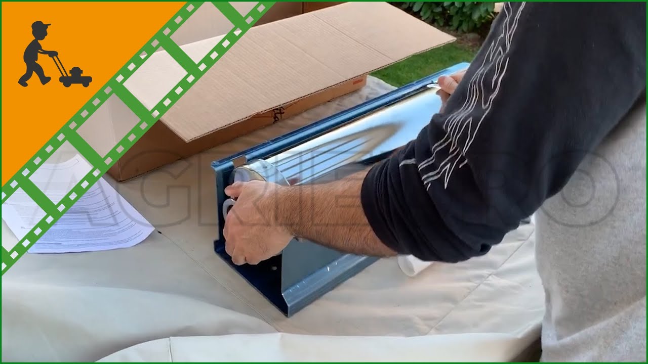 Reber 8961 N INOX manual tabletop sausage stuffer, 8 Kg, 2 speeds - Customer's operating video