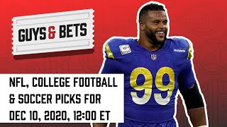 Thursday Night Football, College Football, Premier League and Serie A Picks | Odds Shark Guys & Bets