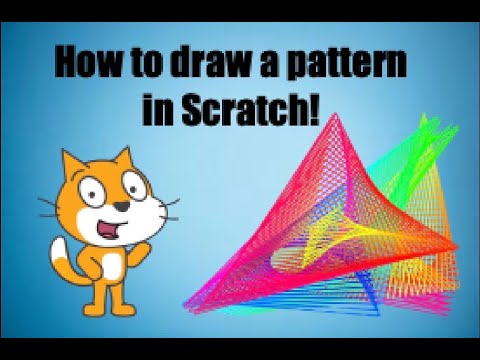 How to draw a cool pattern in Scratch! - YouTube