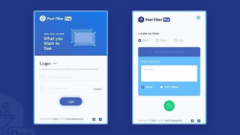 Post Filter Pro - Chrome extension to filter your Facebook Feed