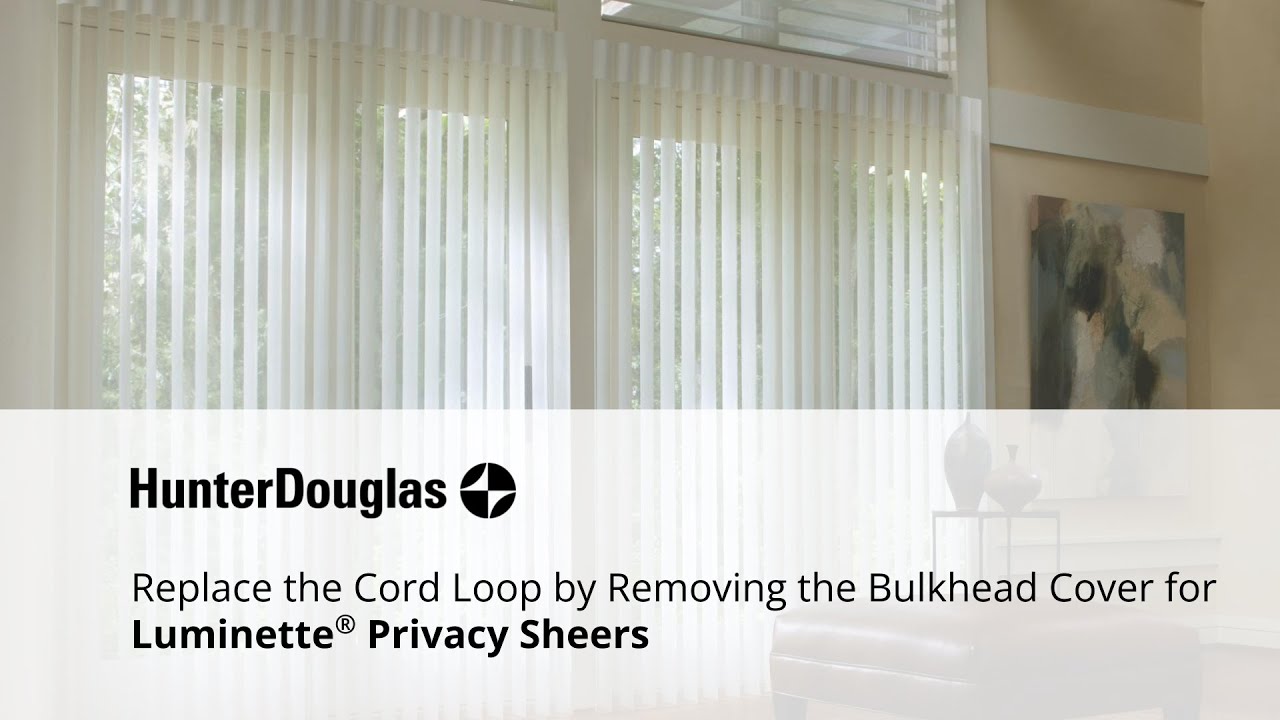 Replace the Cord Loop for Luminette Privacy Sheers
