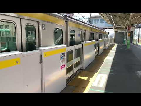 中央・総武線E231系　西船橋駅　発車