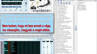 Magyar midi Dankó Szilvi-Másfél hete chords