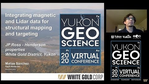 Matias Sánchez presents at the Yukon Geoscience 2020 Virtual Conference  - Nov, 2020