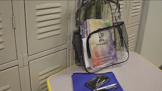 Clayton County mandates clear bookbags for students