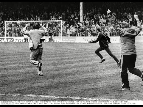 DAVID PLEAT'S JIG! | Man City and Luton take part in relegation decider