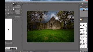 Masking in different sky in Gimp