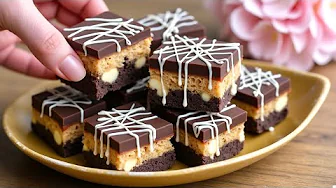 The fastest homemade dessert without baking! No flour or gelatin!