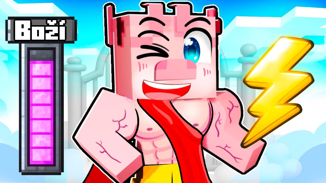 Jsou z nás BOHOVÉ v Minecraftu!