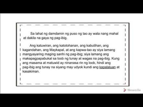 Video: Tungkol Sa Pag-ibig. Sanaysay Na Sikolohikal