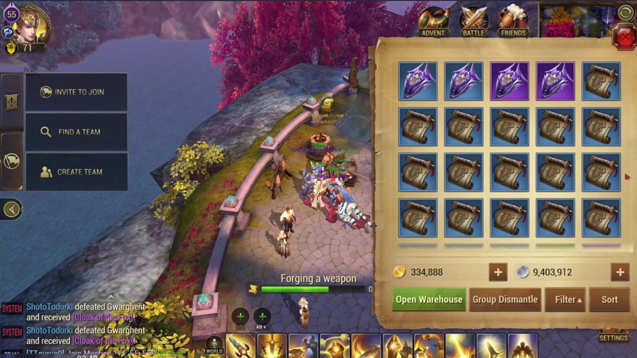 Crusaders of Light Forging Fail | x40 blueprints