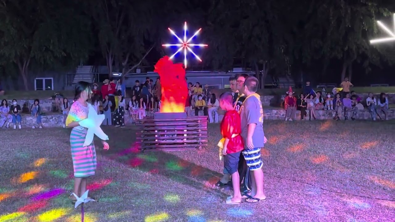 การแสดงรอบกองไฟ เรื่อง แก้วหน้าม้า ชั้น ป.6/1 โรงเรียนประถมศึกษาธรรมศาสตร์