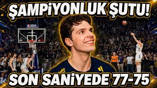 Tarık Anlattı! Şampiyonluğu Getiren Son Saniye Üçlüğü | Beşiktaş 75-77 Fenerbahçe