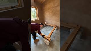 Built This Stone &amp; Wood Bed Frame From Scratch