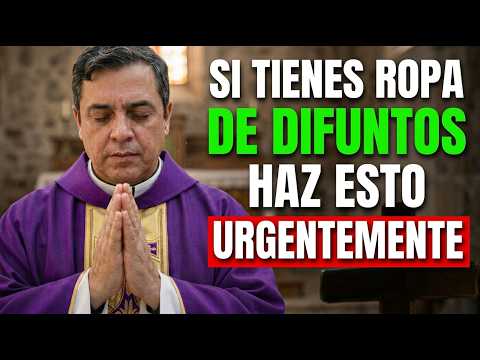 la ropa de personas fallecidas: el padre arturo advierte un peligro espiritual que pocos conocen