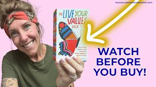 Live Your Values Deck Review | Is It Worth It #ad #amazoninfluencer