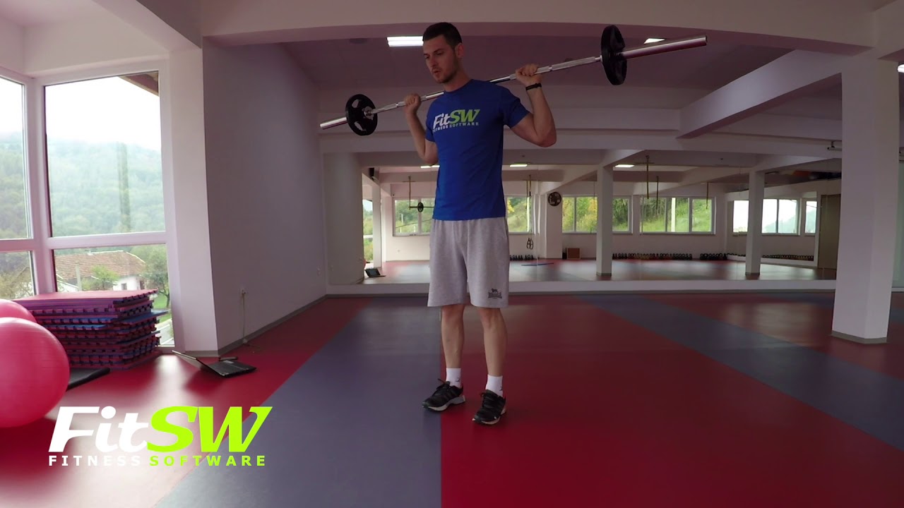 Rocking Standing Calf Raise: Leg, Calf Exercise Demo How-to - YouTube