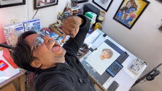 Explore My ART Studio and Learn About Commissions! - Art Vlog