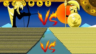 STICK WAR LEGACY | Army Golden Battle🔥EPIC BATTLE