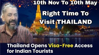 THAILAND VISA FREE FOR INDIANS | THAILAND Visa On Arrival | Thailand Welcome Indian Tourists 2023