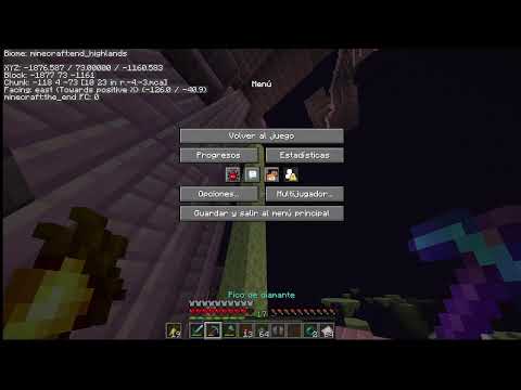 Minecraft pero hacemos una granja de creeper y vamos al end a por alitas