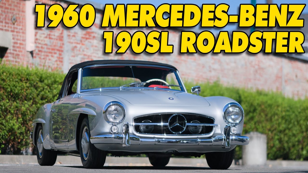 Drive - 1960 Mercedes-Benz 190SL Roadster - YouTube
