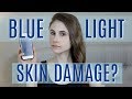 DOES BLUE LIGHT DAMAGE SKIN?? DR DRAY